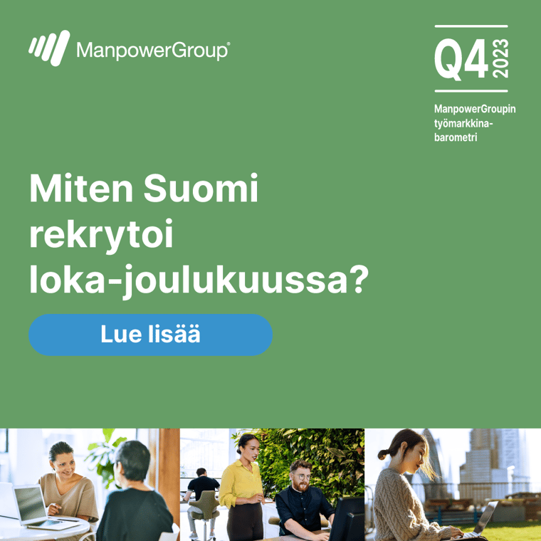 Työmarkkinabarometri 2023 Q4 | ManpowerGroup