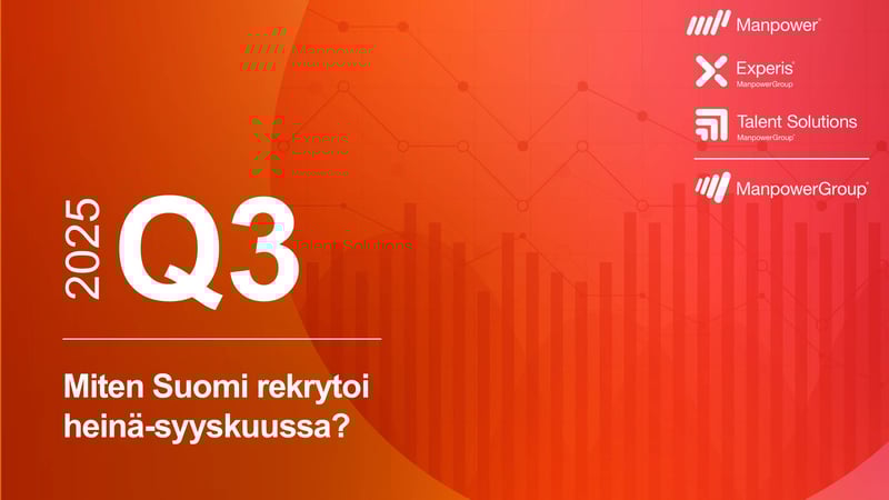 Työllistämisodotukset heinä-syyskuulle ovat heikentyneet